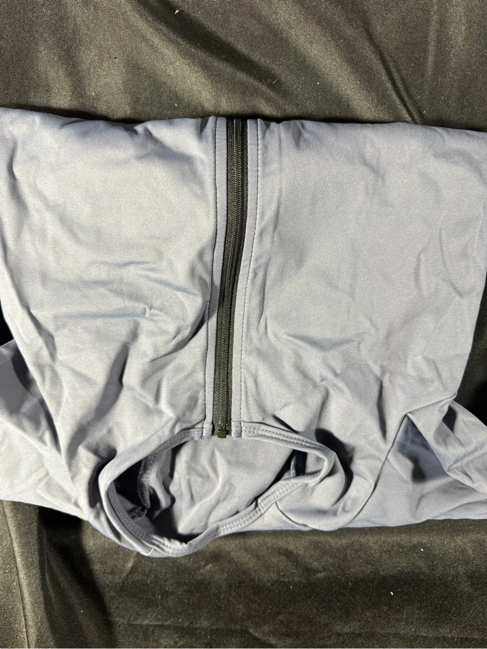 Gray Full-Body Recovery Suit for Dogs - Comfort Post-Surgery Support